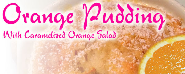 orange pudding